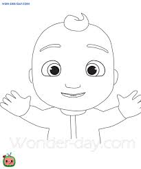 Cocomelon (formerly thatsmeontv from 2006 to 2013 and abckidtv from 2013 to 2018) is an american youtube channel and video streaming media. Cocomelon Coloring Pages 50 Coloring Pages Wonder Day Coloring Pages For Children And Adults