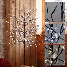 3 7 Feet Prelit 60 180 Led Prelit Twig Tree Lighted Branch Tree Decorative Lamp Flower Lamp Twig Lights Lighted Branches