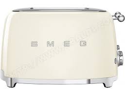 Smeg Tsf03creu 4 Tranches Creme Pas Cher Grille Pain Livraison Gratuite