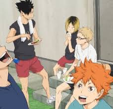 Okay But Honestly This Looks Like Daddy Kuroo And Mommy Tsukki With Child Kenma Did You Really Have To Take His Game Awa Haikyuu Anime Haikyuu Fanart Haikyuu
