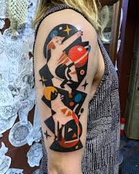 The new name is modern tattooing located in minnesota. Luca Font Colorful Combines Of Cubism And Primitive In Tattoo Inkppl