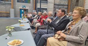 Photo Quatre noces de brillant parmi les 20 couples jubilaires thudiniens