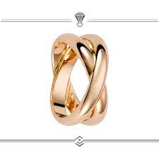 Epingle Sur Les Alliances En Or Rose Pink Gold Rings