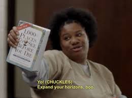 Black Books To Read Before You Die Black Cindy 1 000 Places To See Before You Die By Patricia Schultz Orange Is The New Black Orange Is The New Book Club