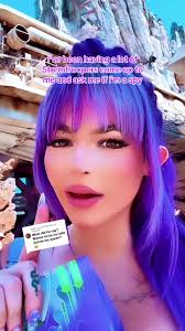 Replying to @xvxVEGETAxvx are there any purple hair characters in starwars  i dont know about ?! #starwars #disneyland #purplehairedgirl #fypツ