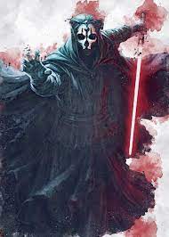 Darth Nihilus Darth Nihilus Poster Darth Nihilus Digital Etsy Darth Nihilus Star Wars Villains Star Wars Images
