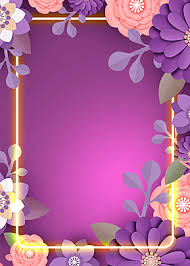 Iphone aesthetic purple neon wallpaper hd : Lavender Purple Aesthetic Flower Message H5 Background Material Lavender S Manor Background Image For Free Download
