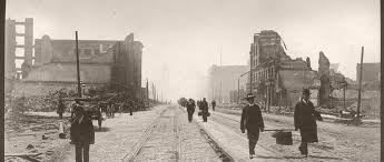 There were also 870 quakes below magnitude 2.0 which people don't normally feel. Vintage 1906 San Francisco Earthquake Monovisions Black White Photography Magazine