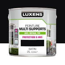Adresse, photos, retrouvez les coordonnées et informations sur le professionnel Peinture Multimateriau Exterieur Luxens Noir Satine 2 L Leroy Merlin