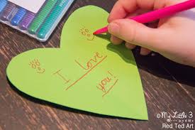 Write a message inside the mouth. Secret Message Valentine S Day Cards Kids Craft Room