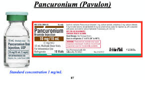 Image result for Pancuronium