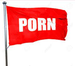 Porn, 3D Rendering, A Red Waving Flag Stock Photo, Picture and Royalty Free  Image. Image 57945981.