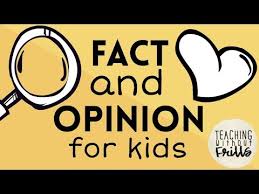 Fact Or Opinion For Kids Youtube