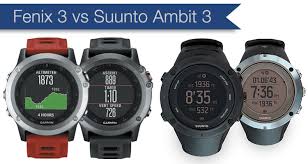 Garmin Fenix 3 Vs Suunto Ambit3 Peak Best Multi Sport Watches