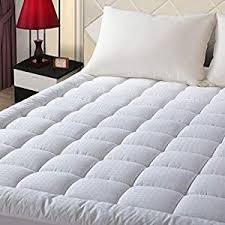 Easeland Twin Size Mattress Pad Pillow Top Mattress Cover Quilted Fitted Mattress Protector Single Cotton Top 8 21 Deep Pocket Cooling Mattress Topper Kitche In 2020 Mattress Pad Cover Top Mattress