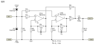 Fig.6 shows a ne5532 audio preamplifier circuit diagram plotted by this. Project 158