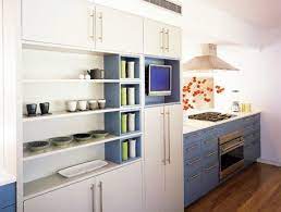 Interior design by imperfect interiors in this large open plan kitchen diner extension in barnes, south london. Glued To The Tube 14 Ways To Put A Tv In The Kitchen