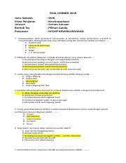 We did not find results for: Soal Pilihan Ganda Kewirausahaan Usbnbk 2018 1 Docx Soal Usbnbk 2018 Jenis Sekolah Mata Pelajaran Jurusan Bentuk Tes Penyusun Smk Kewirausahaan Semua Course Hero