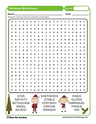 Find the christmas words in this printable word search puzzle. Christmas Words Word Search Worksheet Have Fun Teaching