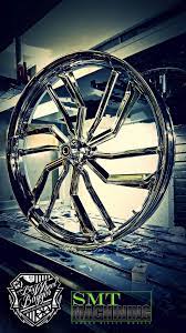 Smt Machining Makes Forged Aluminum Wheels That Fit Manufactures Such As Harley Davidson V Custom Motorcycle Wheels Motorcycle Wheels Harley Davidson Pictures