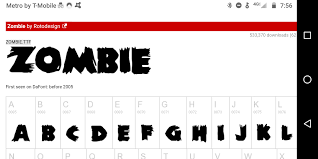 Where words fail, typography speaks. Anyways I Found The Hip To The Javabean Font Https Www Dafont Com Zombie Font Lemondemon