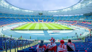 Diament stadion slaski is located at poland, chorzow, ul. Liga Narodow Wymieniono Czesc Murawy Stadionu Slaskiego Przygotowania Do Meczow Polakow Trwaja Sport Tvp Pl