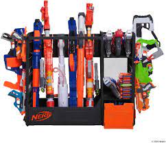 You can go for a variety of distinct. Amazon Com Nerf Elite Blaster Rack Storage For Up To Six Blasters Including Shelving And Drawers Accessories Orange And Black Amazon Exclusive Toys Games
