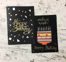If you want to make a handmade greeting card, fold a sturdy piece of cardstock in half. Super Easy 10 Minute Diy Birthday Greeting Cards Holidappy