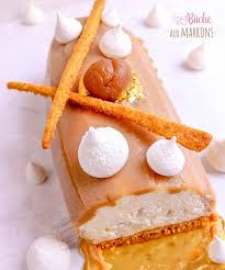 Buche Aux Marrons De Christophe Felder Buche De Noel Recette Facile Buche De Noel Aux Marrons Dessert De Noel Leger