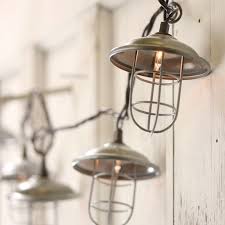 Industrial Lantern String Lights Lighting Home Decor Factory Direct Craft