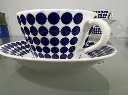 Gustavsberg Adam, Tea Cup Set by Stig Lindberg