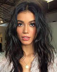 Adding accents or balayage highlights in a dramatic cherry hue is a perfect and subtle way to enhance dark hair color without doing damage. 70 The Best Modern Haircuts Hair Colors For Women Over 30 Ecemella