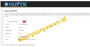 Nuptk diberikan kepada seluruh gt. Cara Cetak Kartu Nuptk 2019 2020 Kherysuryawan Id