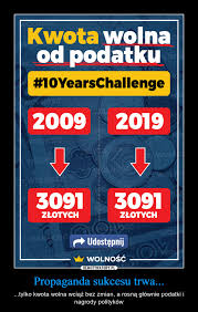 A jak to się ma do „nierozliczonych kwot wolnych od podatku z poprzednich lat 2018,2019? Propaganda Sukcesu Trwa Demotywatory Pl