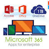 It combines the microsoft 365 apps for enterprise desktop apps and storage, the office 365 e1 services, and additional security and compliance features. 1