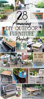 28 Diy Outdoor Furniture Projects To Get Ready For Spring Diy Outdoor Furniture Diy Patio Furniture Diy Outdoor Furniture Plans