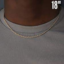 Pin On Necklaces Gold Men