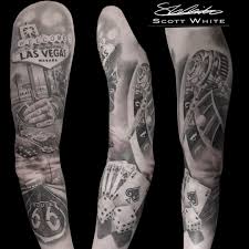 Black And White Realism Tattoo Scott White Vegas Tattoo Tattoos Tattoo Artists