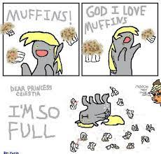 43076 Safe Derpibooru Import Applejack Derpy Hooves Pegasus Pony Baked Bads Female I M So Alone Mare Meme Muffin That Pony Sure Does Love Muffins Wat Twibooru