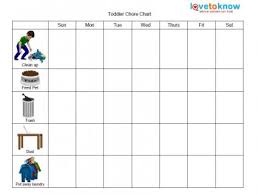 Printable Chore Charts For Kids Lovetoknow