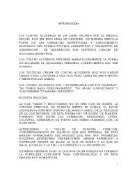 Check spelling or type a new query. Los Cuatro Acuerdos Pdf Resumen Libros Favorito