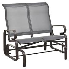 Maybe you would like to learn more about one of these? Outsunny Rocking Chair 2 Person Brown Steel Outdoor Glider 84b 198cg Rona