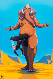 Rule 34 - Absurd Res Anthro Big Penis Blakezarks Bodily Fluids Brown Body  Brown Fur Cum Cum On Face Cum On Penis Desert Duo Ejaculation Elephant  Elephantid Erection Exhibitionism Feral Full-length Portrait