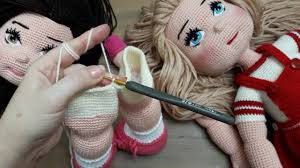 Amigurumi Zeynep Bebek Yeni Tarif Popo Yapilisi Crochet Dolls Free Crochet Bag Crochet Amigurumi
