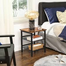 Industrial Side End Table Side Table In 2020 Modern Side Table Side Table Wood Furniture
