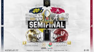 Photos: Notre Dame Vs. Alabama In Cfp Rose Bowl