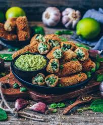 See more ideas about gluten free dinner, dinner party, dinner. Vegan Croquettes With Spinach Healthy Gluten Free Recipe Vegan Snacks Vegan Recipes Healthy Vegan Eating
