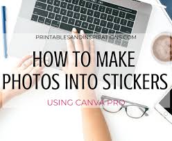 Next, go the file, then print on your microsoft word design. How To Make Photos Into Stickers Using Canva Pro Printables And Inspirations