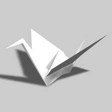 Origami Crane 3d Model Ad Origami Crane Model Origami Crane Crane Origami