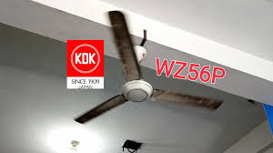 Ceiling fan with remote control provides easy operation of 4 fan speeds and on/off function. 56 Kdk Industrial Ceiling Fan Youtube
